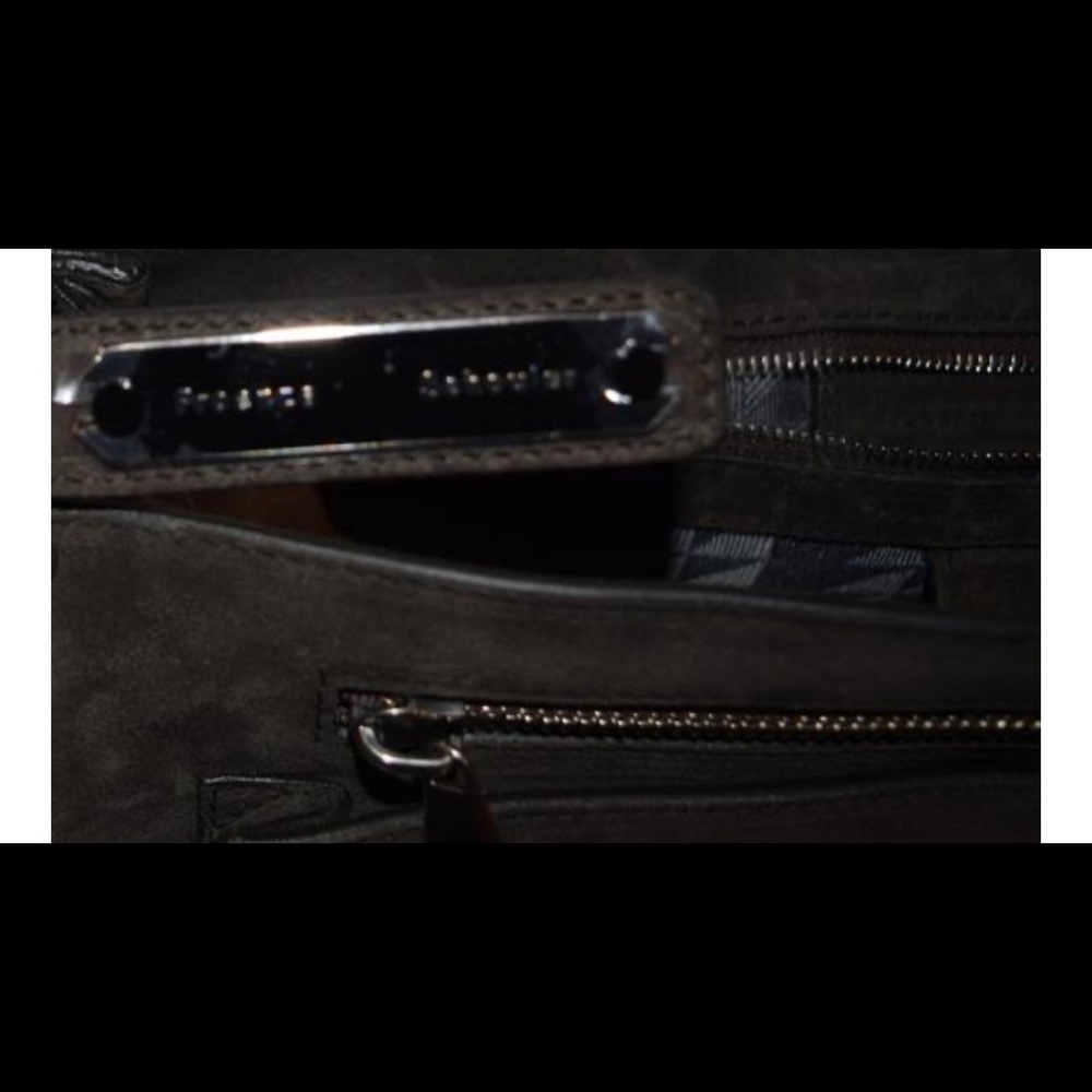 Proenza Schouler Pepe Grey suede PS1 medium shoulder bag. - Picture 7 of 7